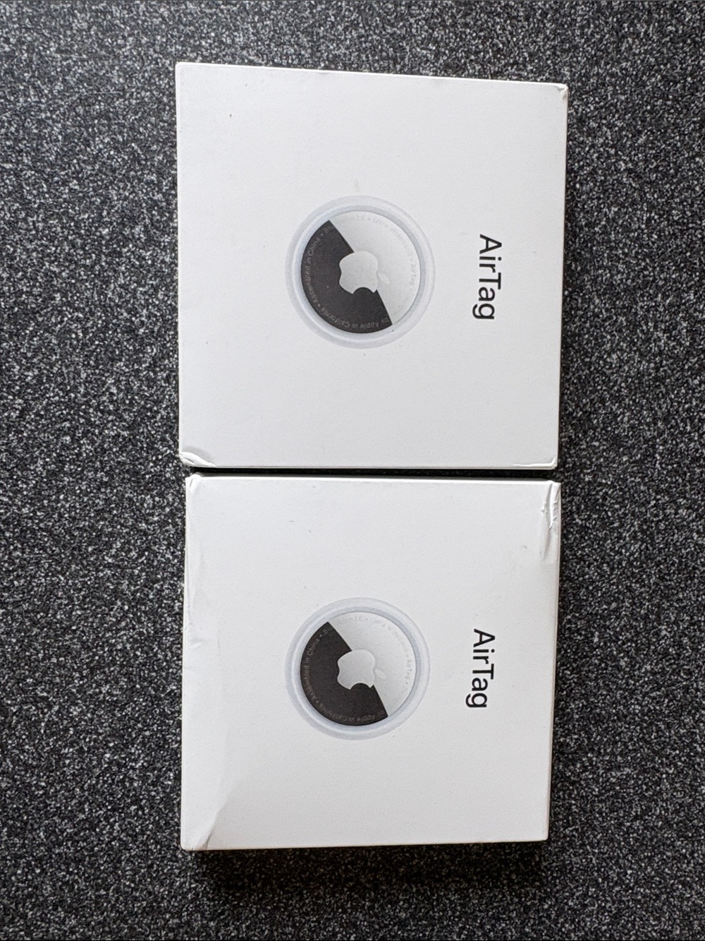 Apple White AirTag Tracker (2-Pack)
